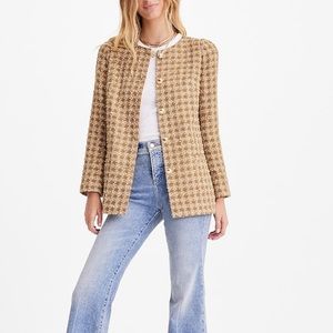 Gold tweed Jacket